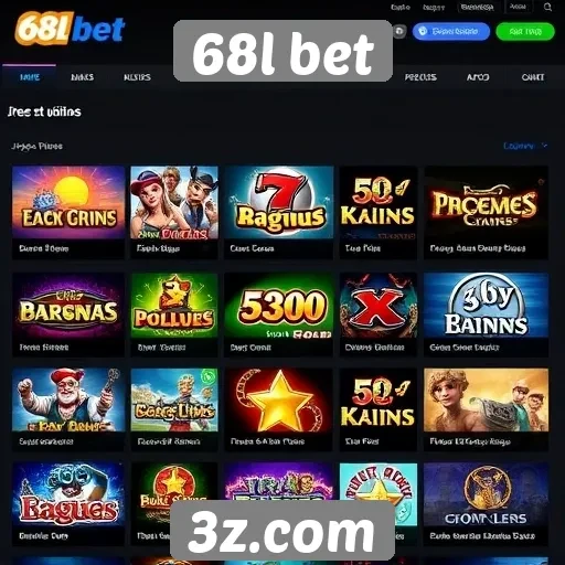 Avaliação dos jogos disponíveis no site 68l bet